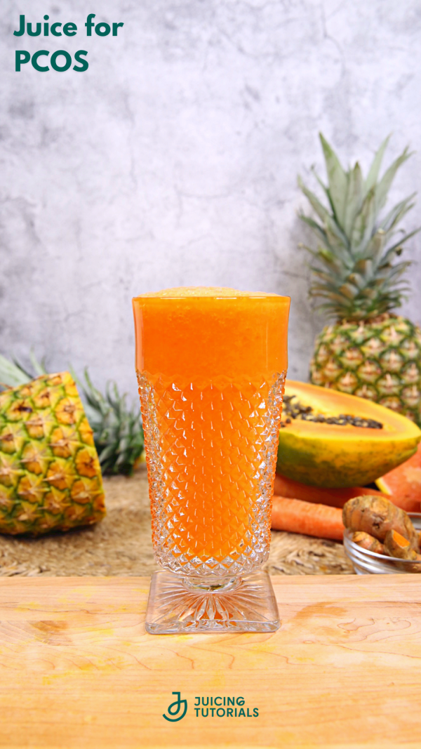 Juice for helping with PCOS symptoms Juicing Tutorials