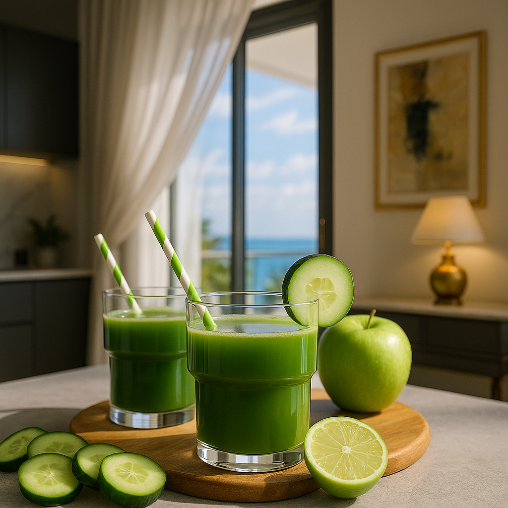 Morning Green Juice for Clear Skin: Start Your Day with a Glow!