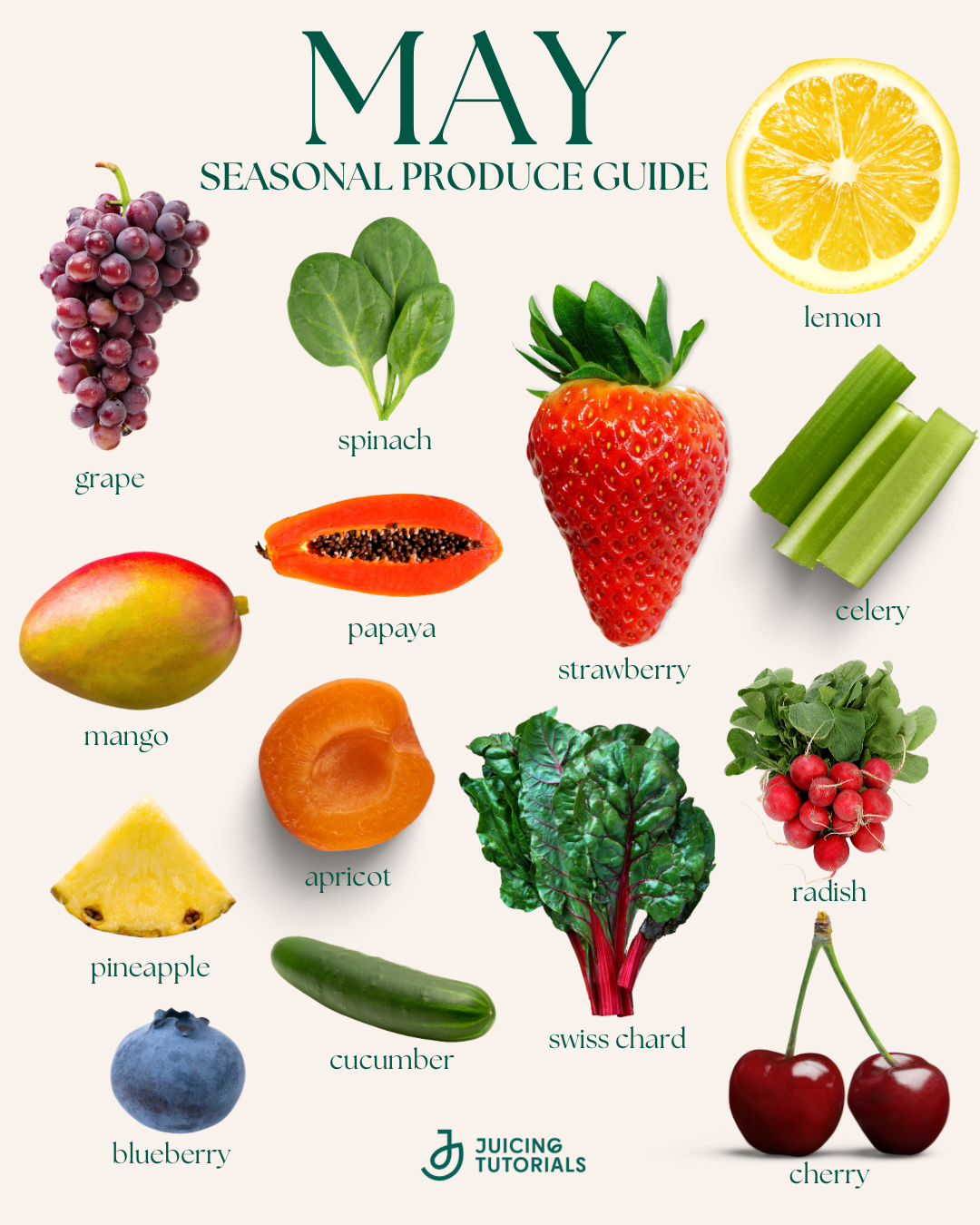 May Seasonal Produce Guide: Fresh Flavors to Juice This Month