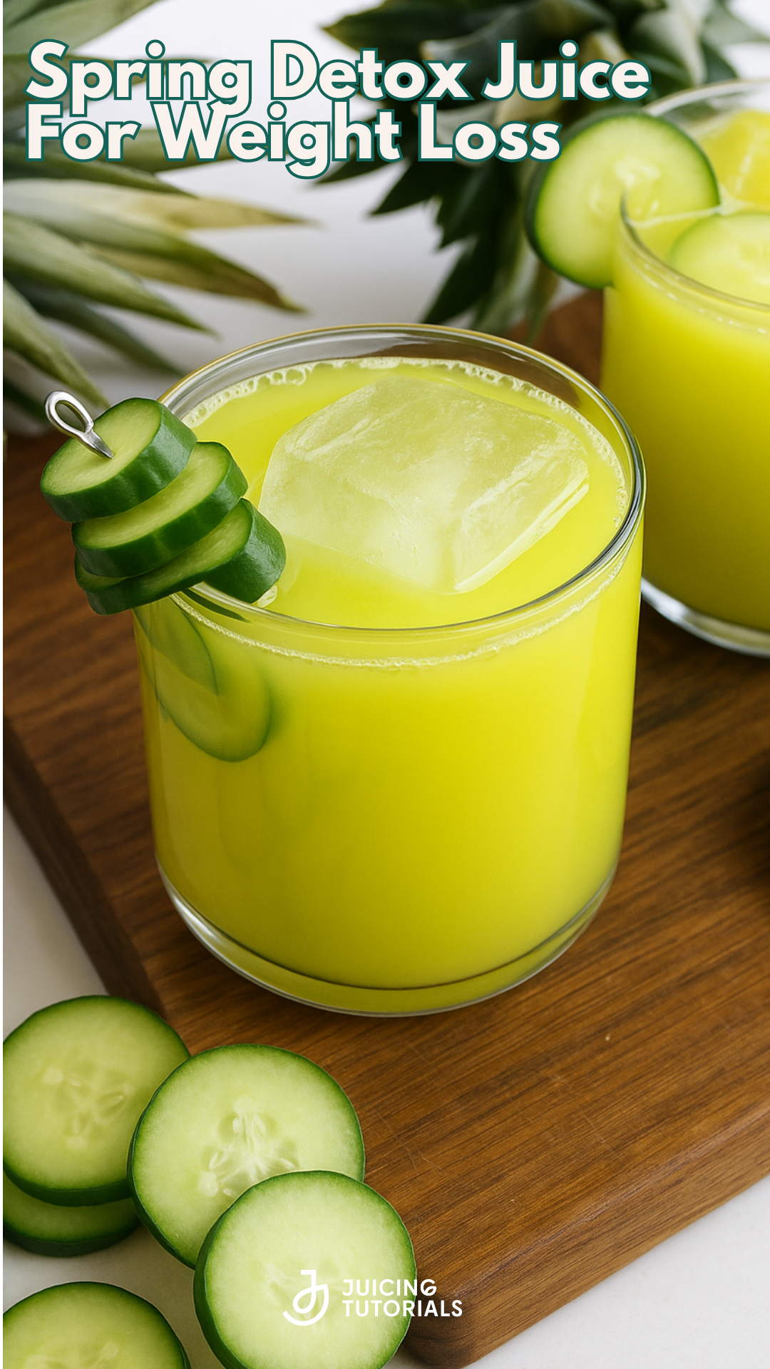 Light & Refreshing Spring Detox Juice for Weight Loss